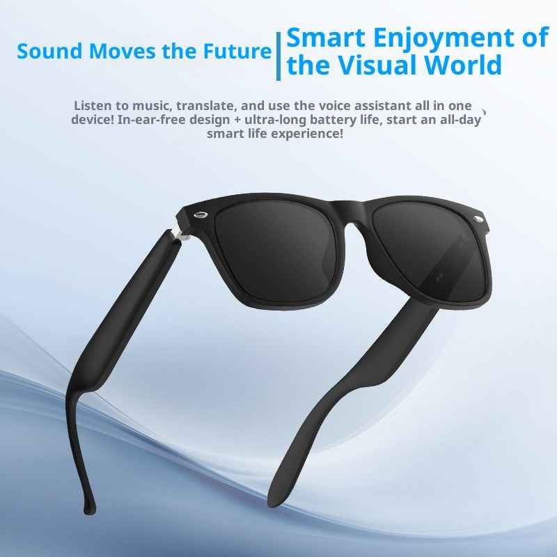 New Smart Bluetooth Glasses for Wireless Real-Time Translation with AI