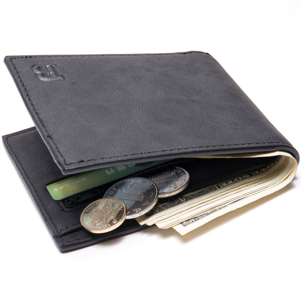Carteras de hombre con monedero y cremallera