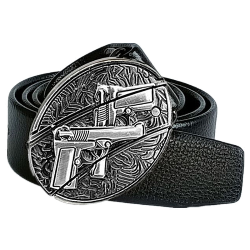 Smooth Buckle Trendy Punk Belt Buckle with Distinctive Style - Neon North Clothing