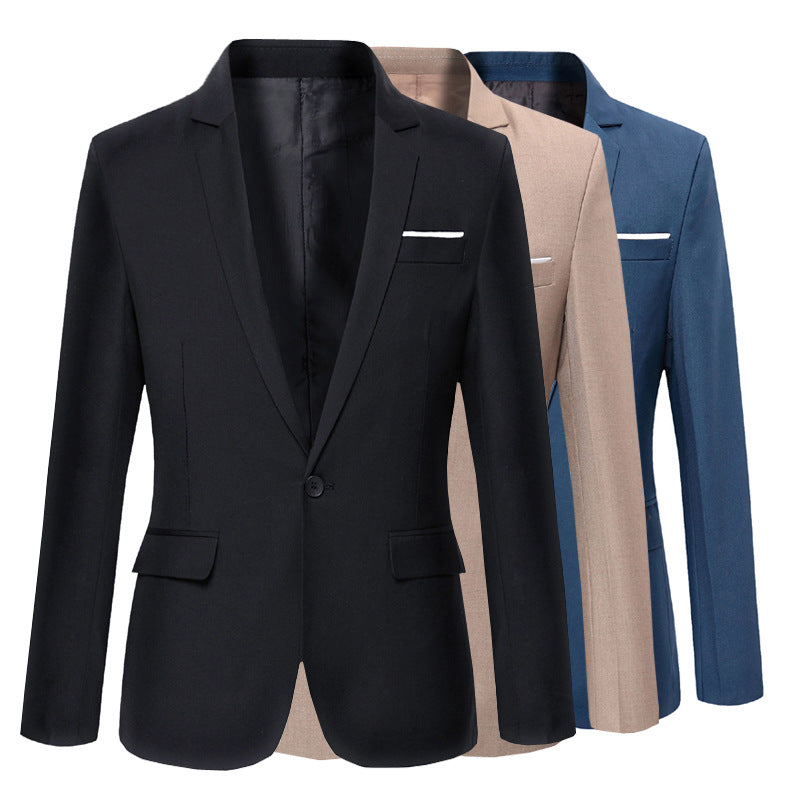 Casual Suit for Middle-Aged Professionals - Slim Fit Style