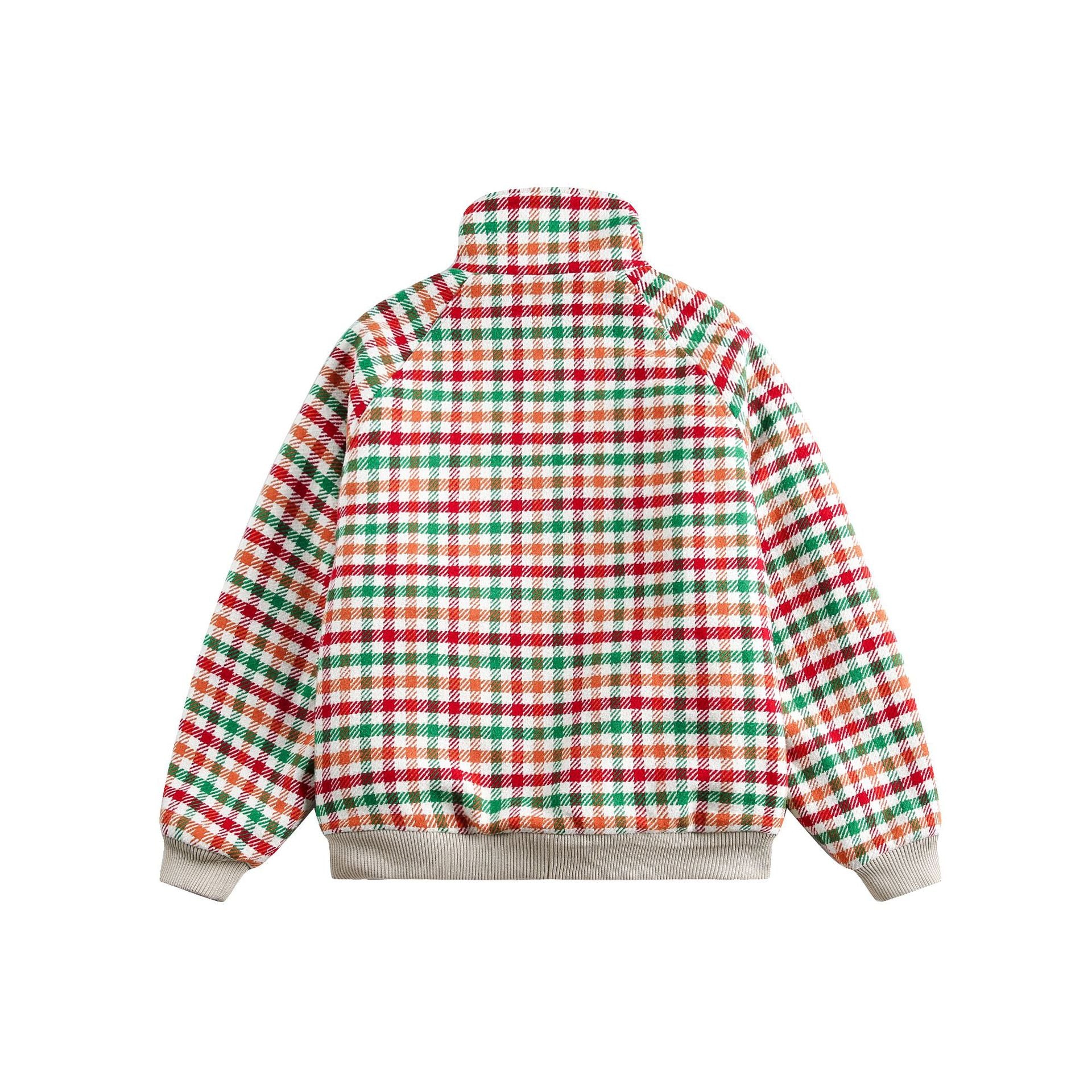 Plaid Lamb Wool Cotton Warm Jacket - Neon North Clothing
