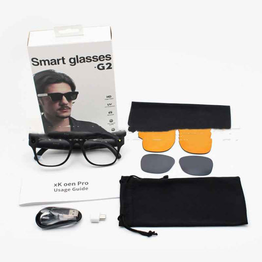 Intelligent Glasses with Real-Time Translation and 500W Pixel Camera