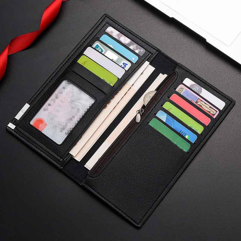Mens Zipper Card Holder Wallet 2-in-1 for Ultimate Convenience