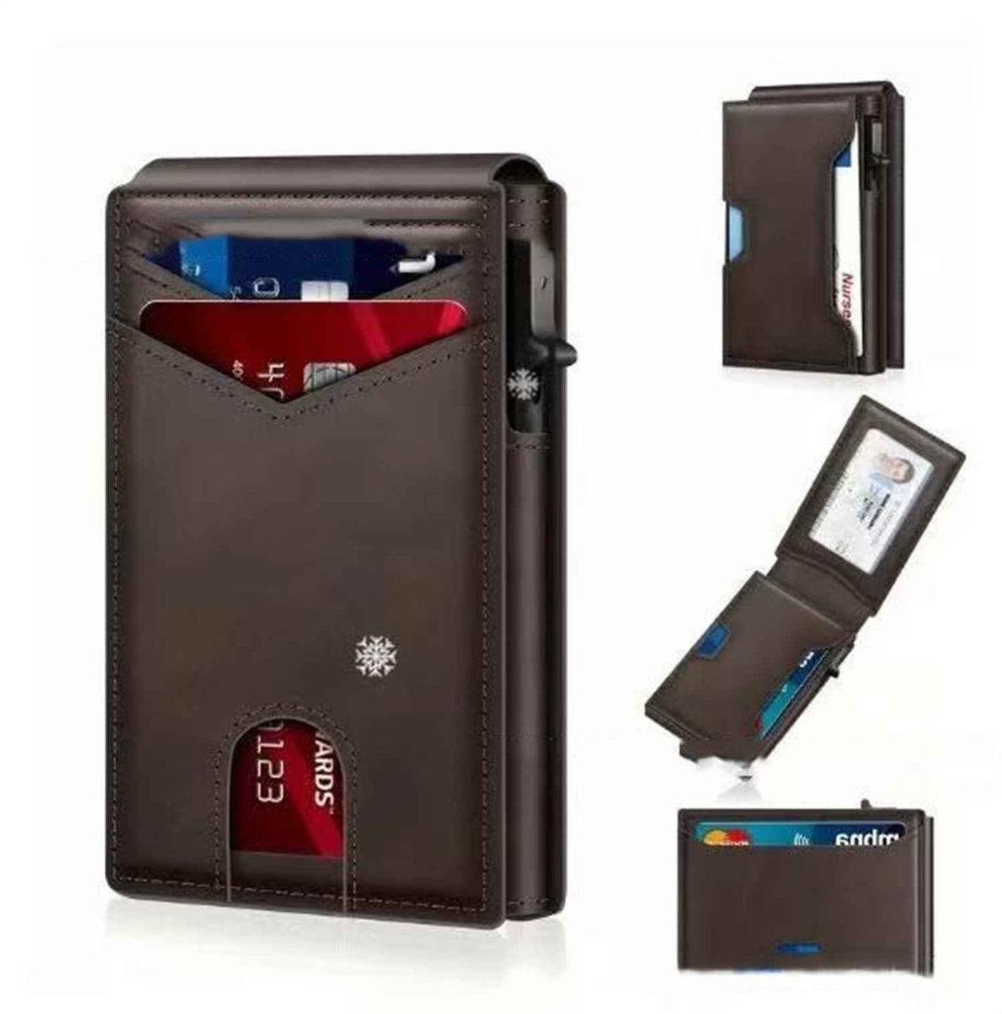 Men's Tactical Carbon Fiber Wallet - Durable and Stylish EDC Essential