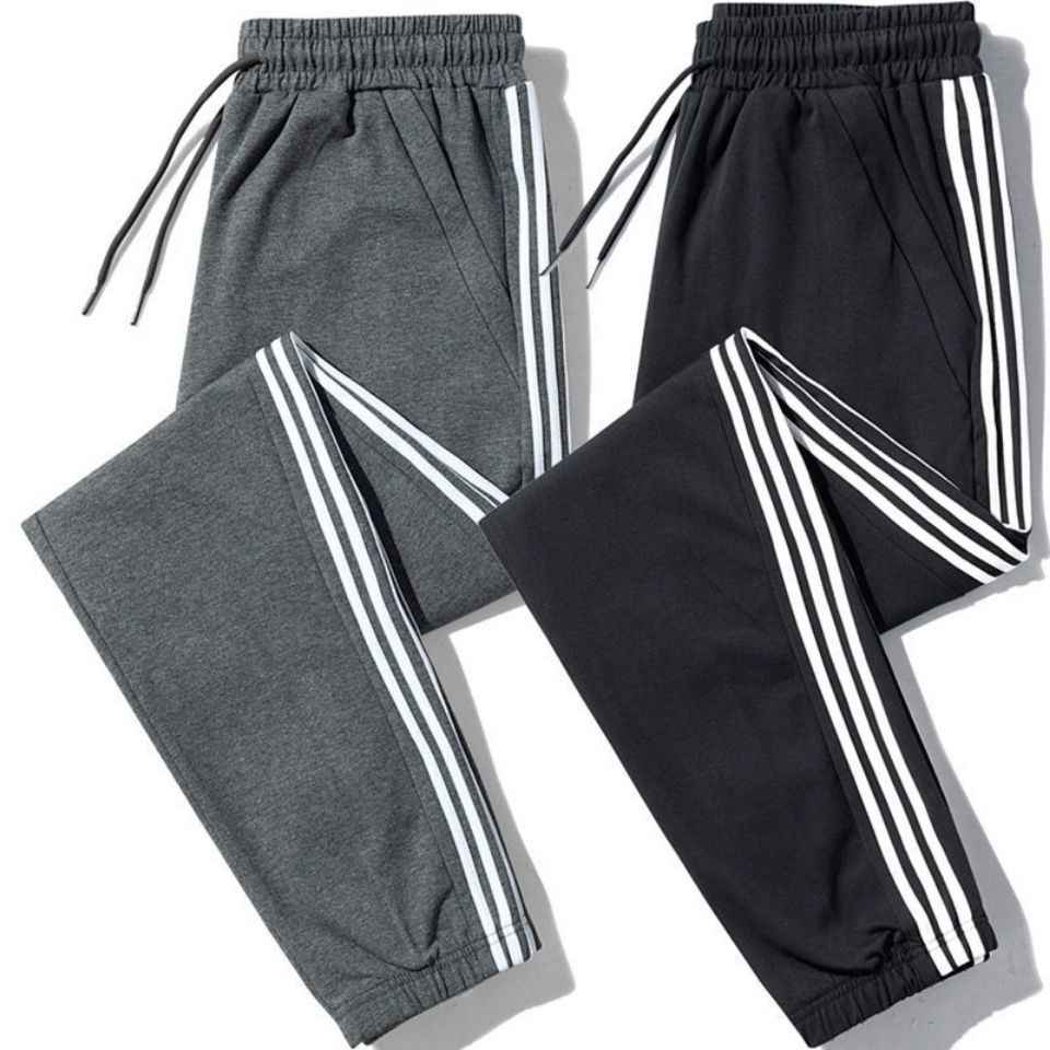 Men's Three-Stripe Casual Pants - Harlan Fashion Trends Long Pants