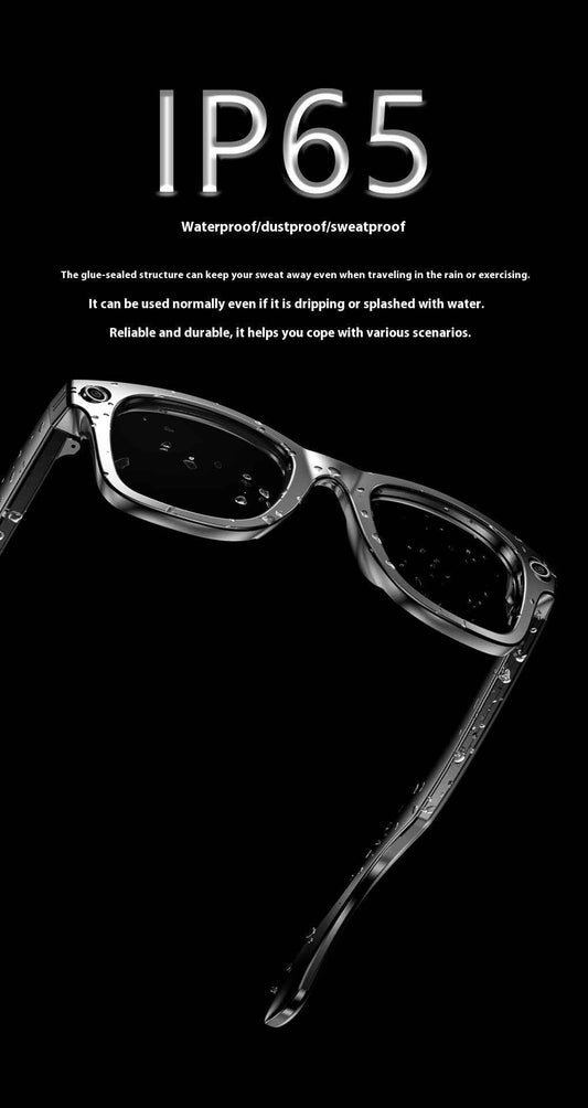 AI Bluetooth Smart Sunglasses with Magnetic Frame for Men - Three-Generation Technology