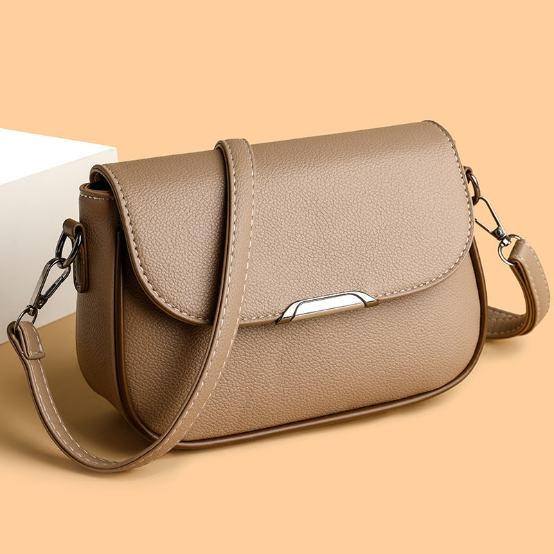 Women's Elegant Crossbody Bag - Stylish High-Quality Large Flap Shoulder Bag