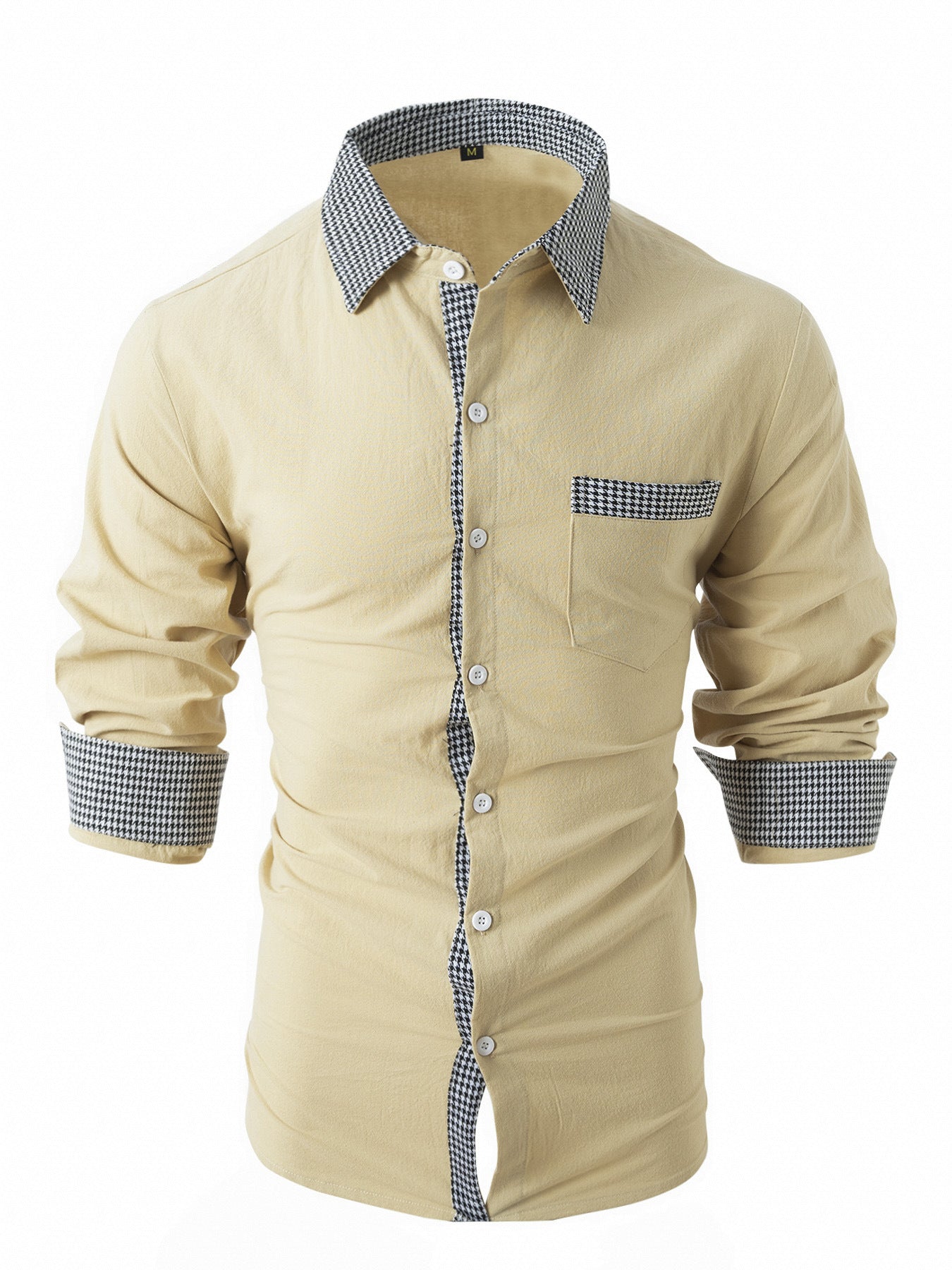 Mens Casual Long Sleeve Shirt for Effortless Style and Comfort