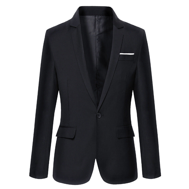 Casual Suit for Middle-Aged Professionals - Slim Fit Style