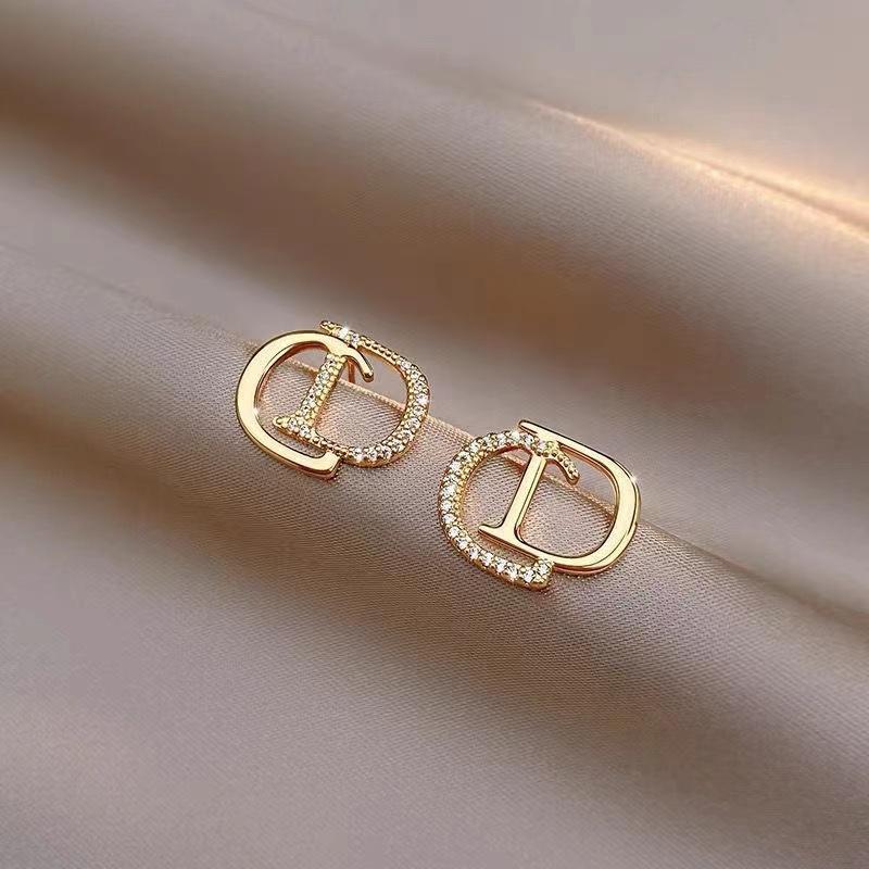 Letter C and D Earrings - Neon North Clothing