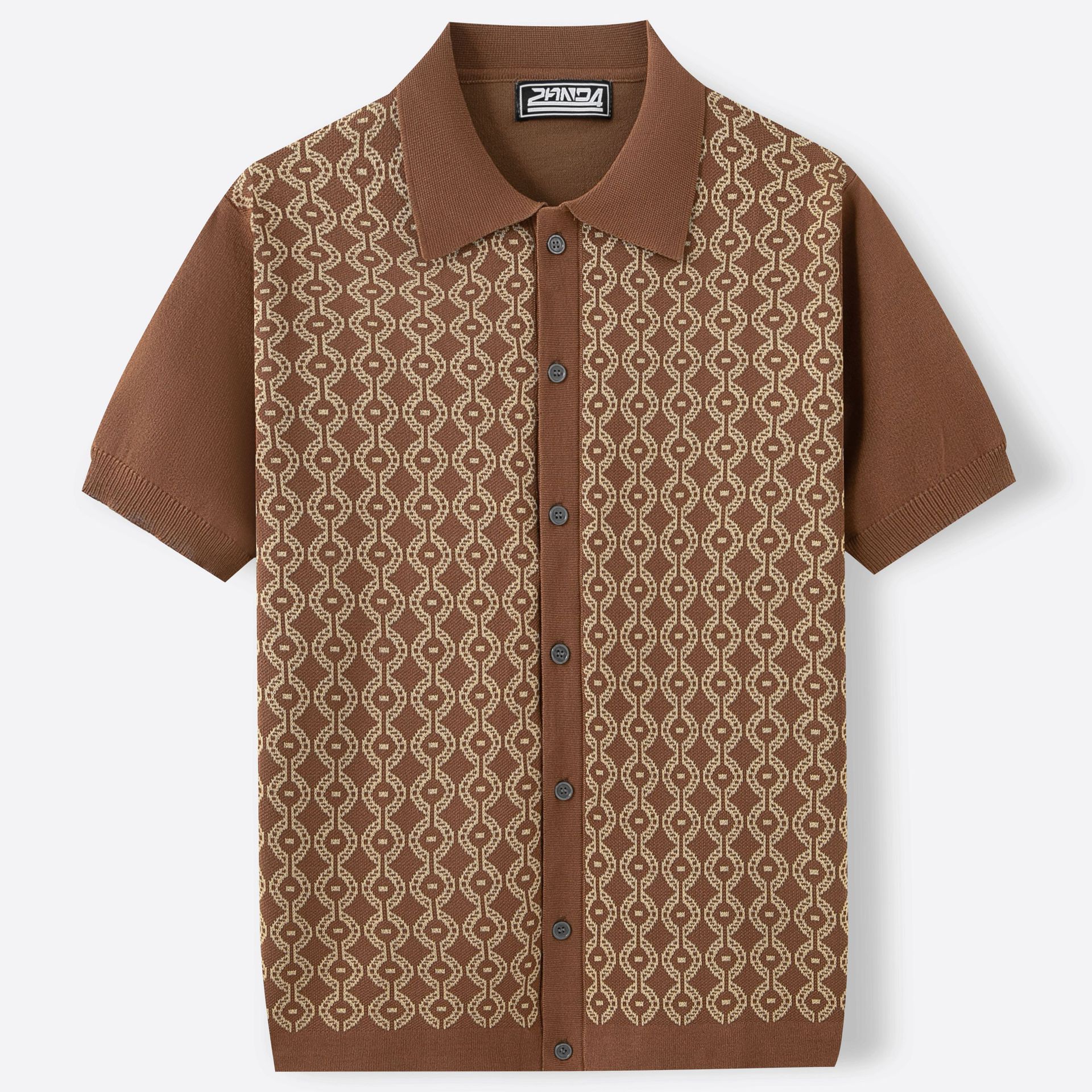 Summer Tencel Polo Shirt - Short-Sleeved Cardigan Style for Ultimate Comfort - Neon North Clothing
