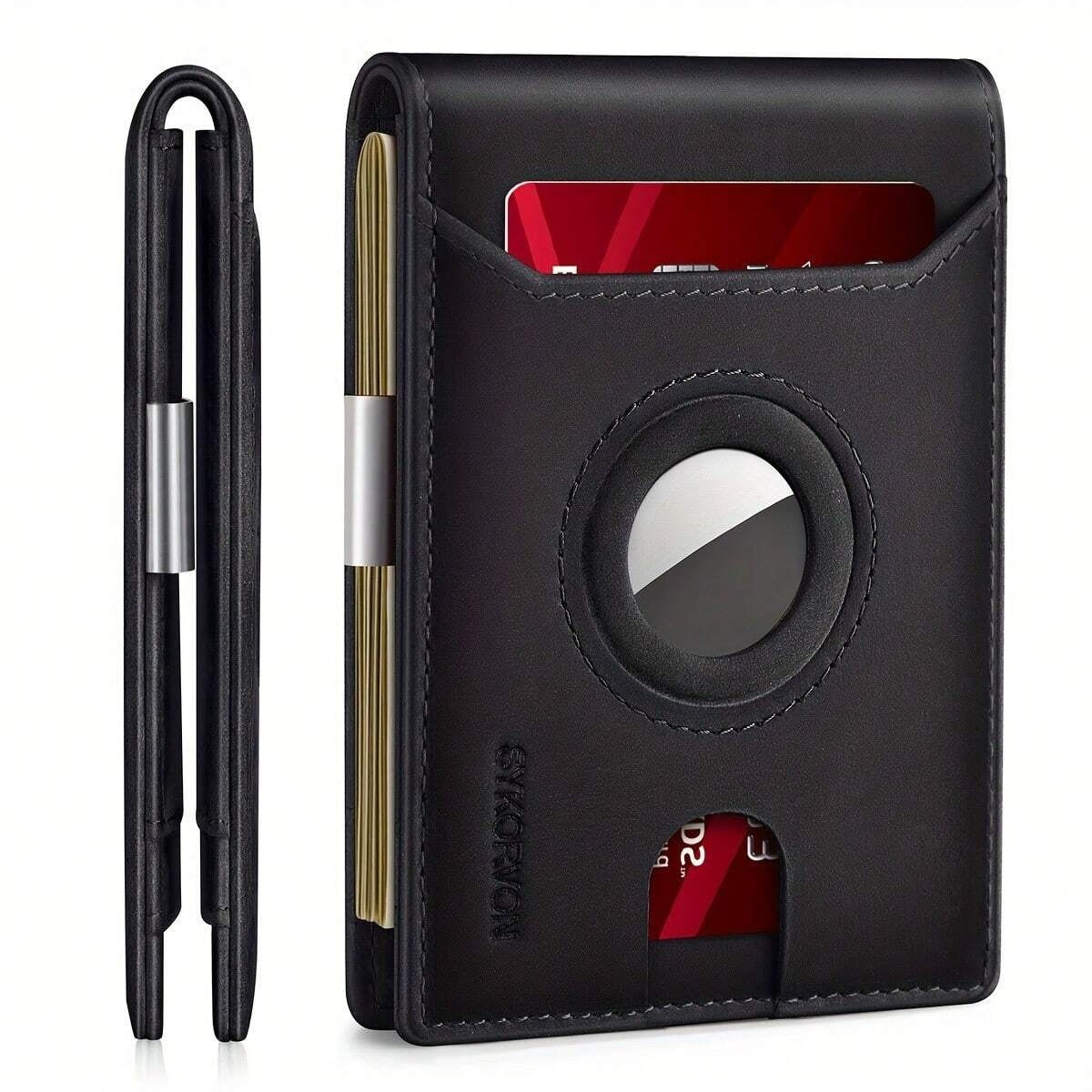 Airtag RFID Blocking Wallet For Men Up To 11cards -Air Tag Not Included