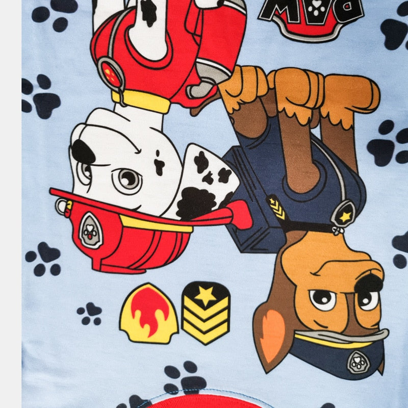 Paw Patrol Cotton Two-piece Set for Kids Aged 1-8 Years - Neon North Clothing
