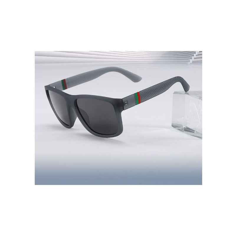 Unisex Vintage Polarized Sunglasses - Retro Square Sun Glasses for Women and Men