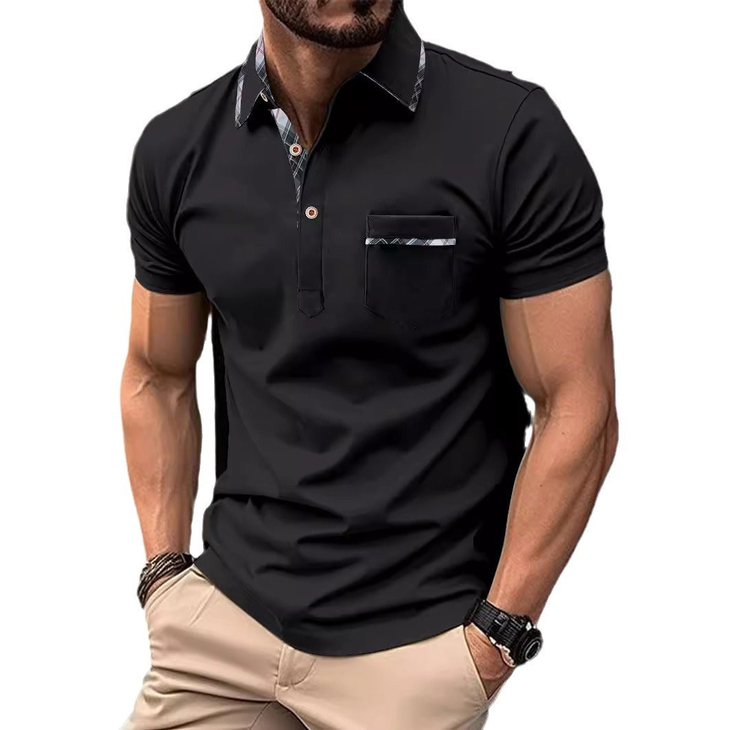 Lapel Polo Shirt for Stylish Comfort and Versatile Wear - Neon North Clothing
