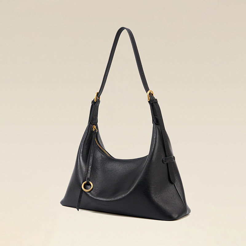 Genuine Leather Shoulder Bag Large Capacity for All Your Essentials