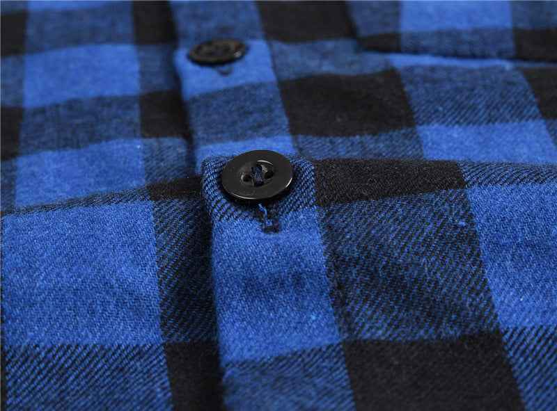 Boys Button-Up Shirt with Pattern for a Handsome Look