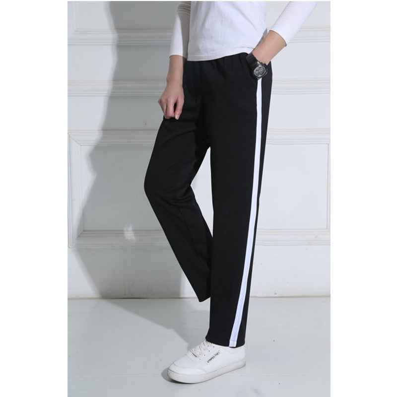 Pure Black Loose Sweatpants