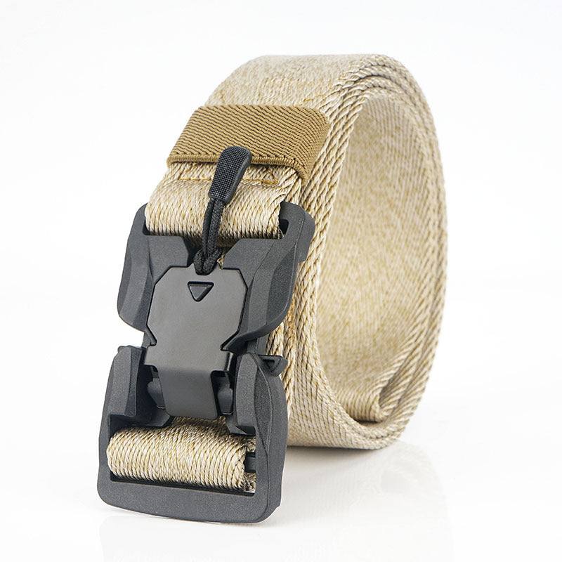 Magnetic Tactical Belt with Magnet Function Buckle for Ultimate Durability - Neon North Clothing