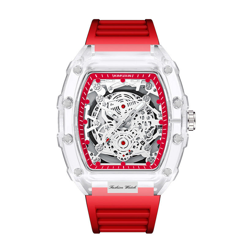 KIMSOUN Transparent Men's Cross-border Watch - Neon North Clothing
