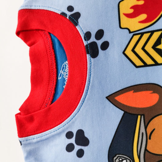Paw Patrol Cotton Two-piece Set for Kids Aged 1-8 Years - Neon North Clothing