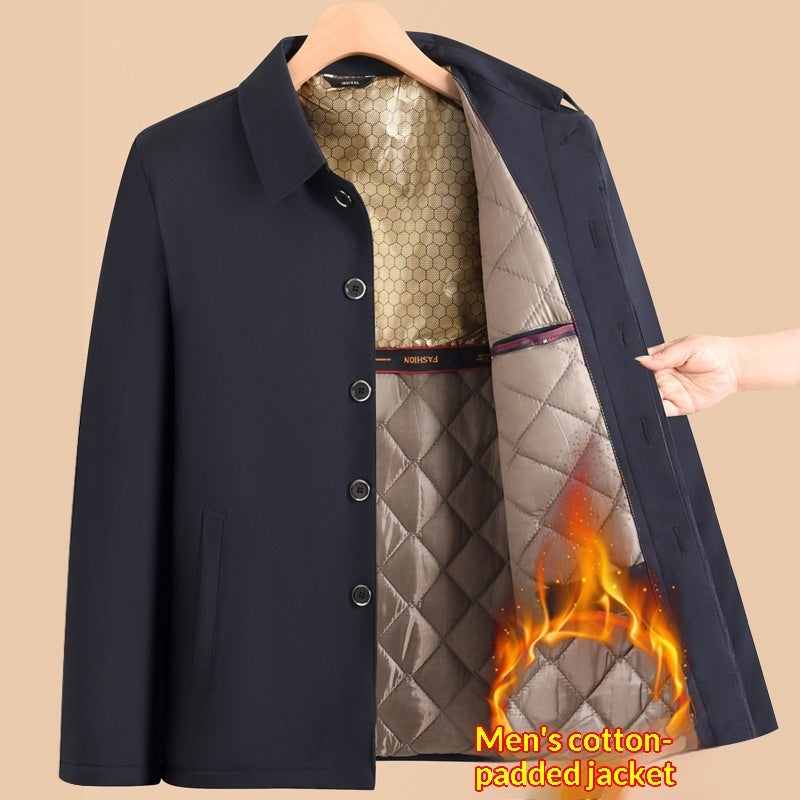 Mens Graphene Padded Jacket - Thickened and Warm