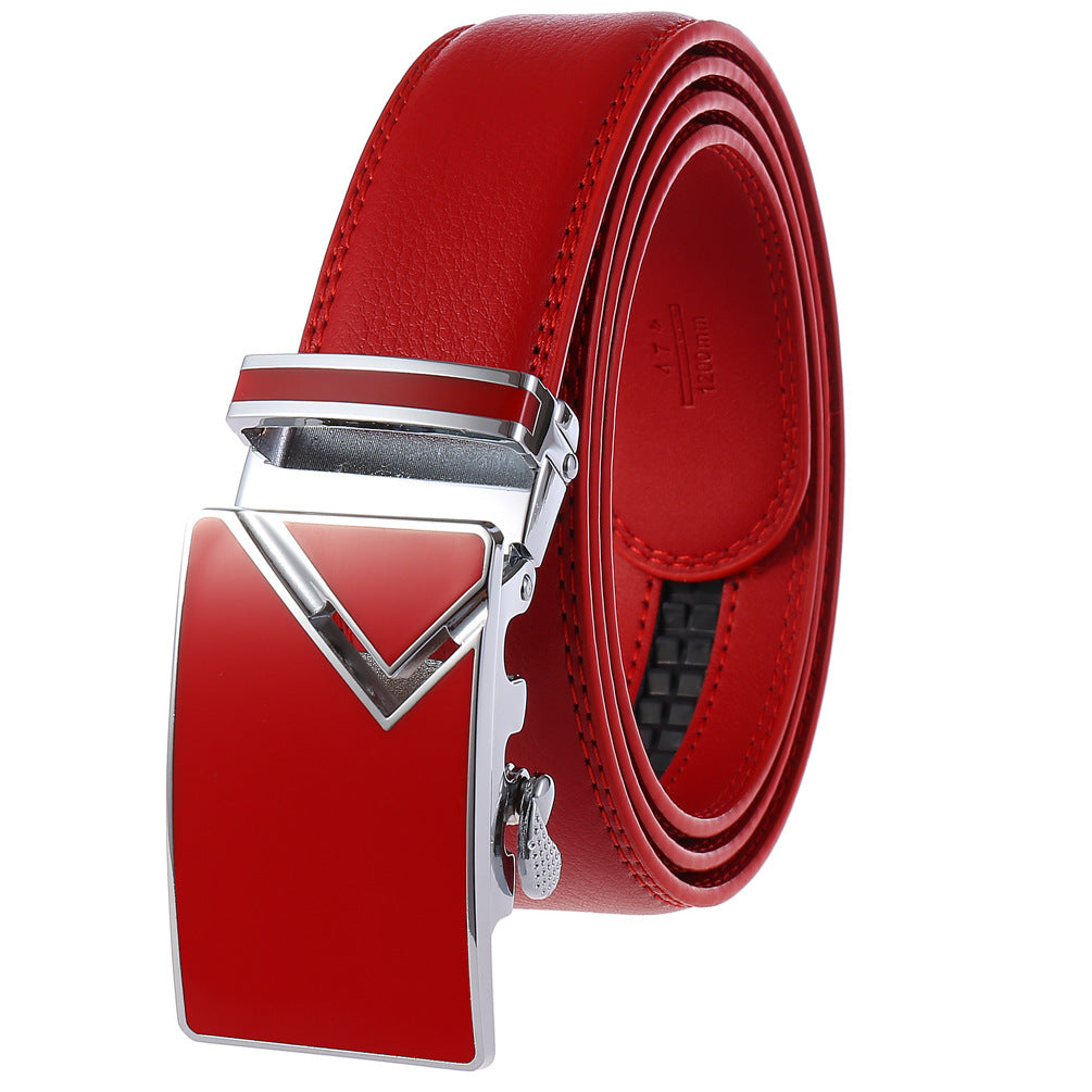 Men's Automatic Belt Buckle with Stylish Colored Belt - Neon North Clothing