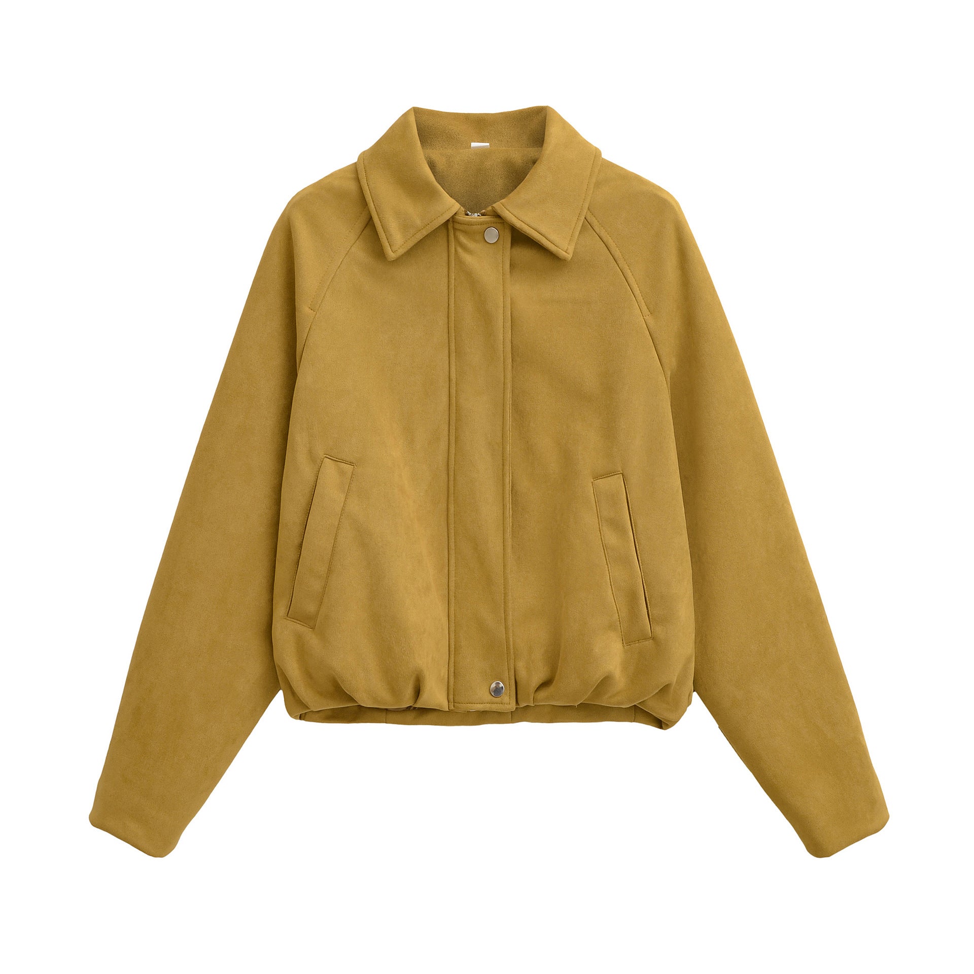 Suede Pilot Jacket - Neon North Clothing