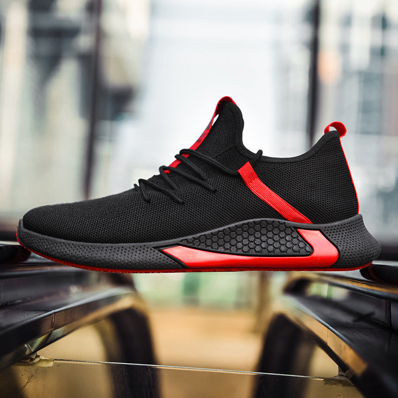 Horseshoe Heel Trendy Shoes with Mesh Non-Slip Sole