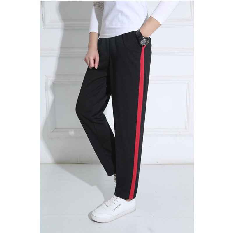 Pure Black Loose Sweatpants