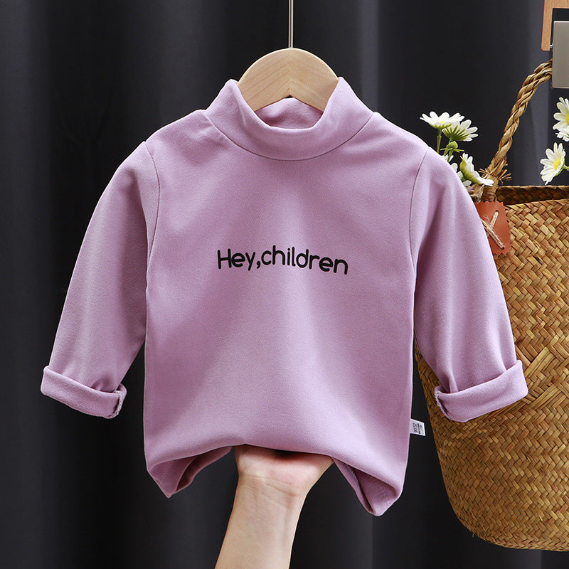 Unisex Turtleneck Shirts for Kids Aged 0-12 Years - Neon North Clothing
