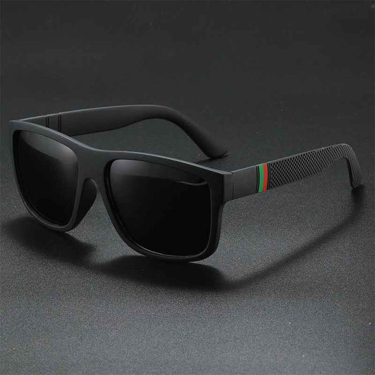 Unisex Vintage Polarized Sunglasses - Retro Square Sun Glasses for Women and Men