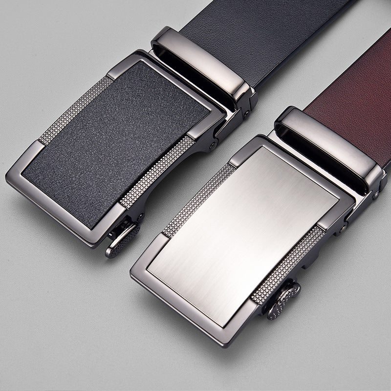 Men's Leather Belt - Premium Two-Layer Design for Durability and Style - Neon North Clothing