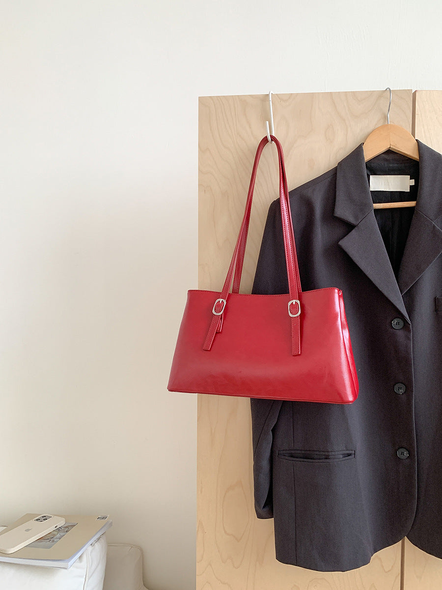 Vintage Large-Capacity Shoulder Bag for Women