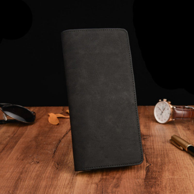 Monedero/Cartera de piel auténtica estilo monedero