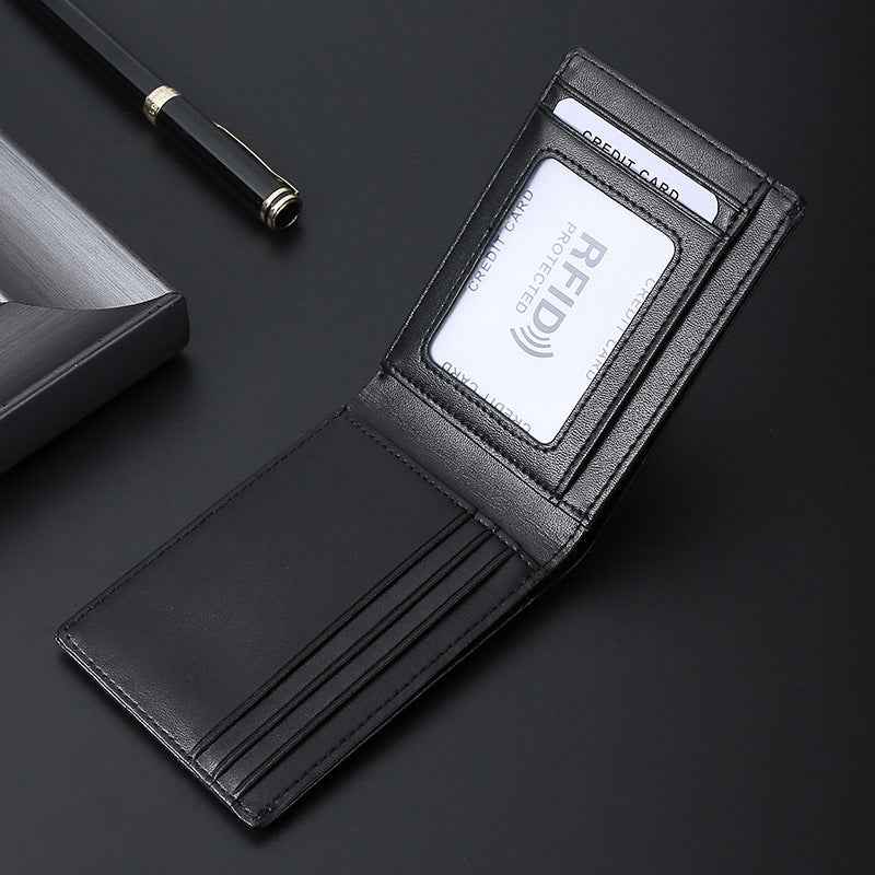 Multiple Card Slots RFID Anti-theft Credit Card Wallet