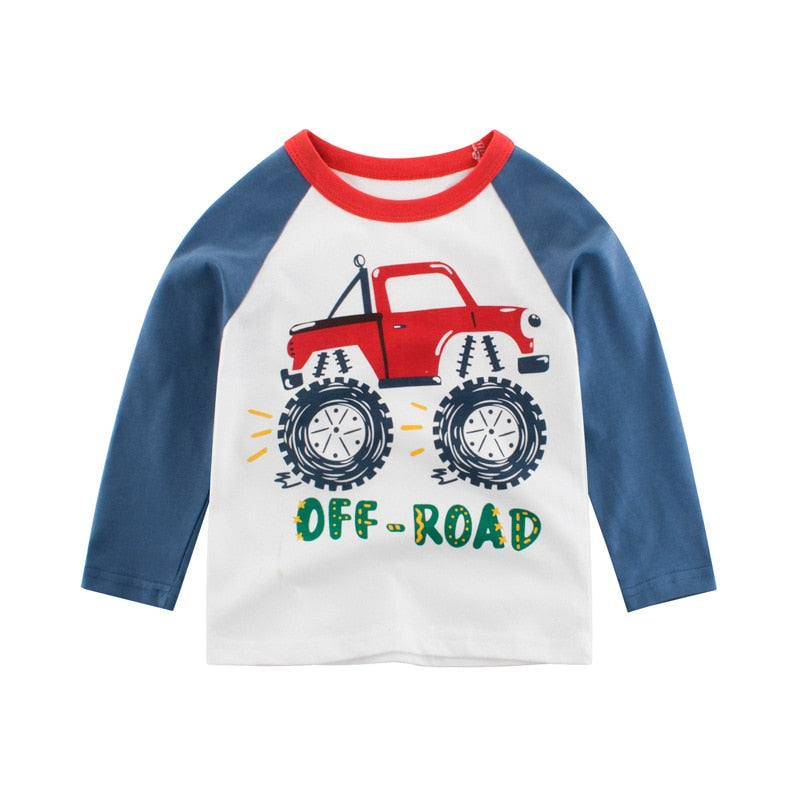 1 - 8 Years Kids Graphic Cartoon Sweatshirt - Neon North Clothing