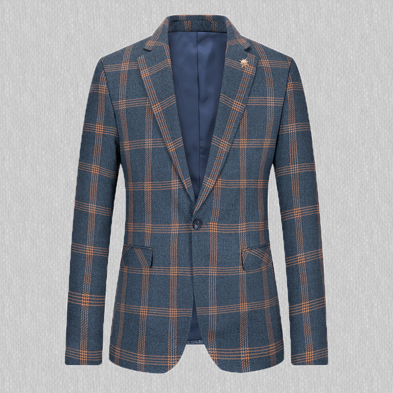 Men's Slim Fit Business Sports Jacket - Trendy Casual Handsome Coat