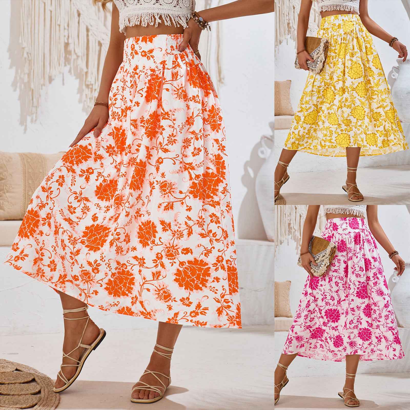 Women’s Floral Bodycon Skirt for Chic Style and Comfort