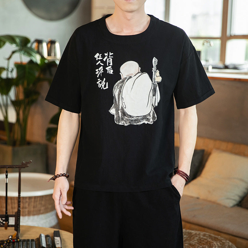 Cotton Buddha T-Shirt - Comfortable and Stylish Printed Tee - Neon North Clothing