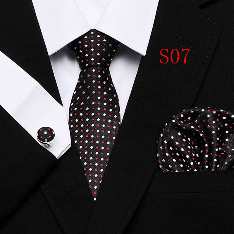 Paisley Tie Three-Piece Set for European and American Style - Neon North Clothing