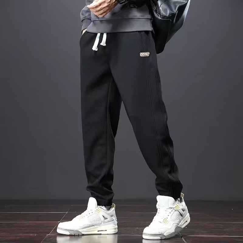 American Casual Tapered Pants for Men - Loose Fit Style