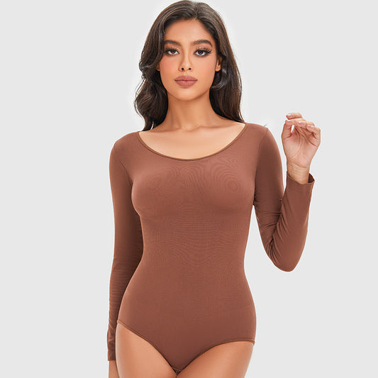 Long Sleeve Shapewear Bodysuit for All-Day Comfort and Style