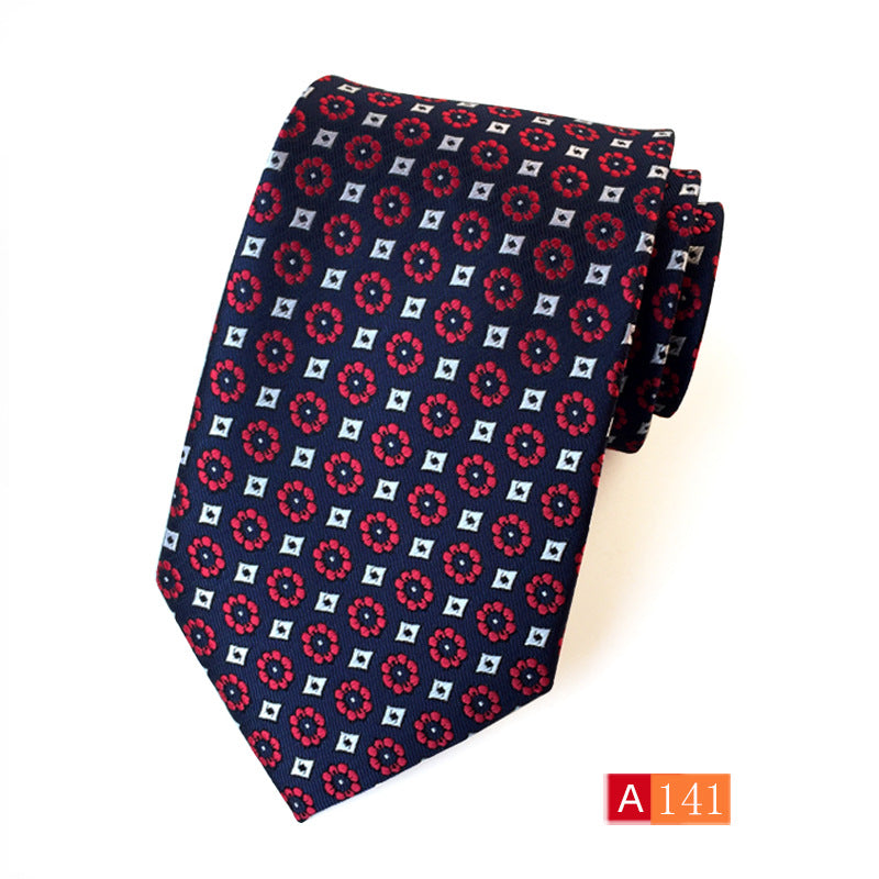 Men's Jacquard Formal Tie - Casual Polyester Jacquard Wear - Neon North Clothing