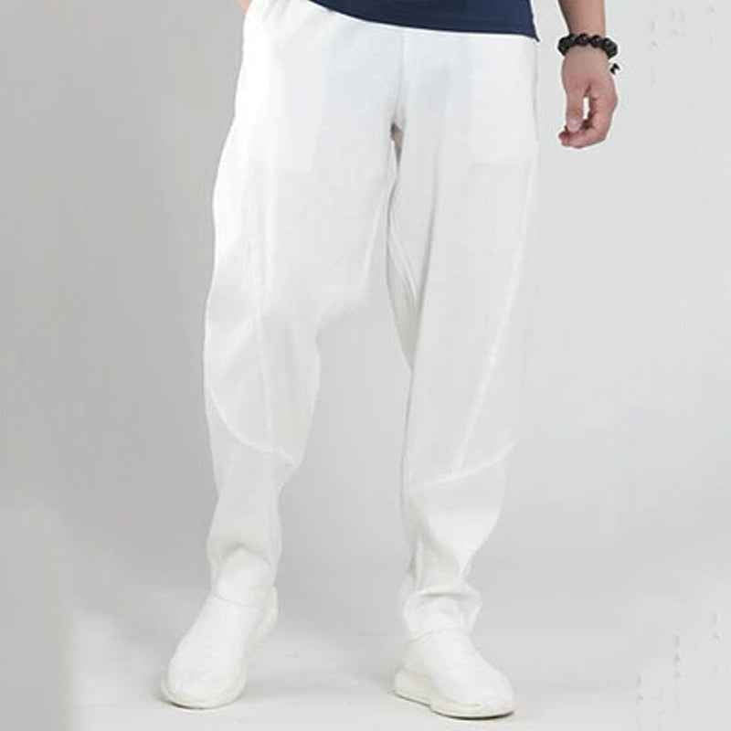 Men's Summer Waffle Long Pants for Ultimate Comfort