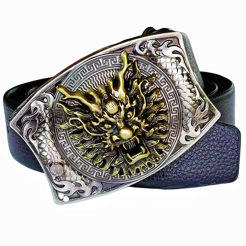 Smooth Buckle Trendy Punk Belt Buckle with Distinctive Style - Neon North Clothing