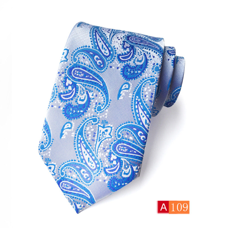 Men's Jacquard Formal Tie - Casual Polyester Jacquard Wear - Neon North Clothing