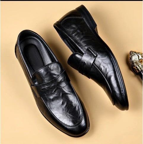 Business Formal Leather Shoes for Men - Elegant and Comfortable Footwear