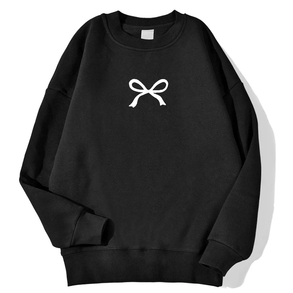 Women's Loose Fit Sweatshirt with Unique Print for Ultimate Comfort