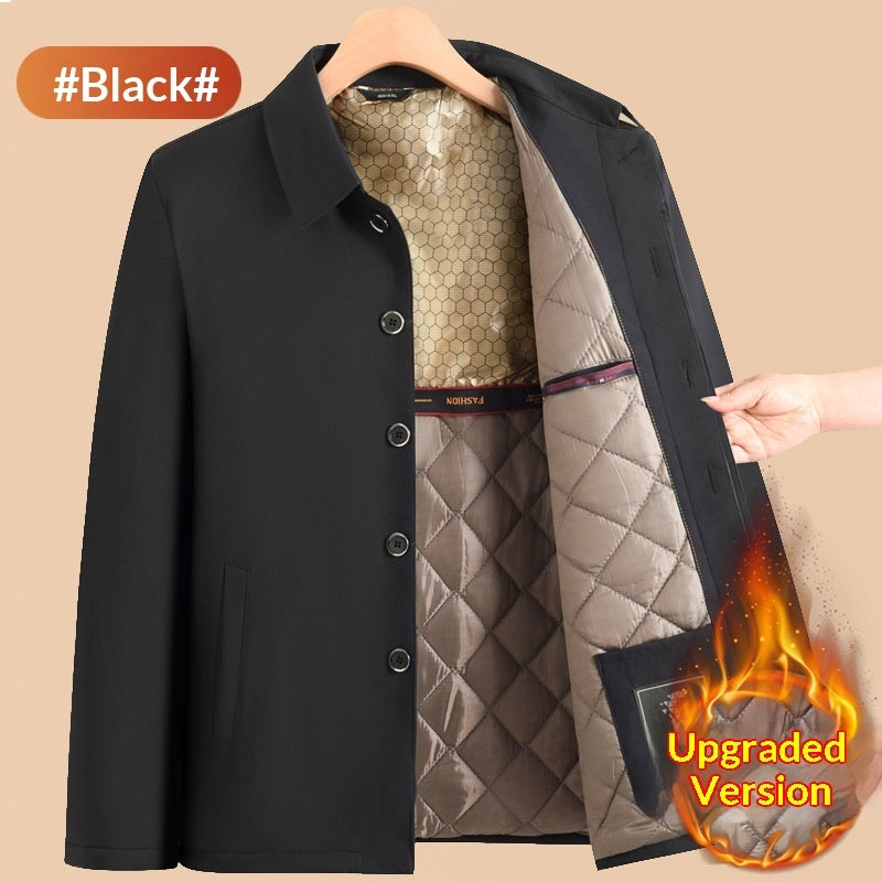 Mens Graphene Padded Jacket - Thickened and Warm